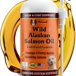 Wild Alaskan Salmon Oil for Dogs Skin Coat Joint Health-0
