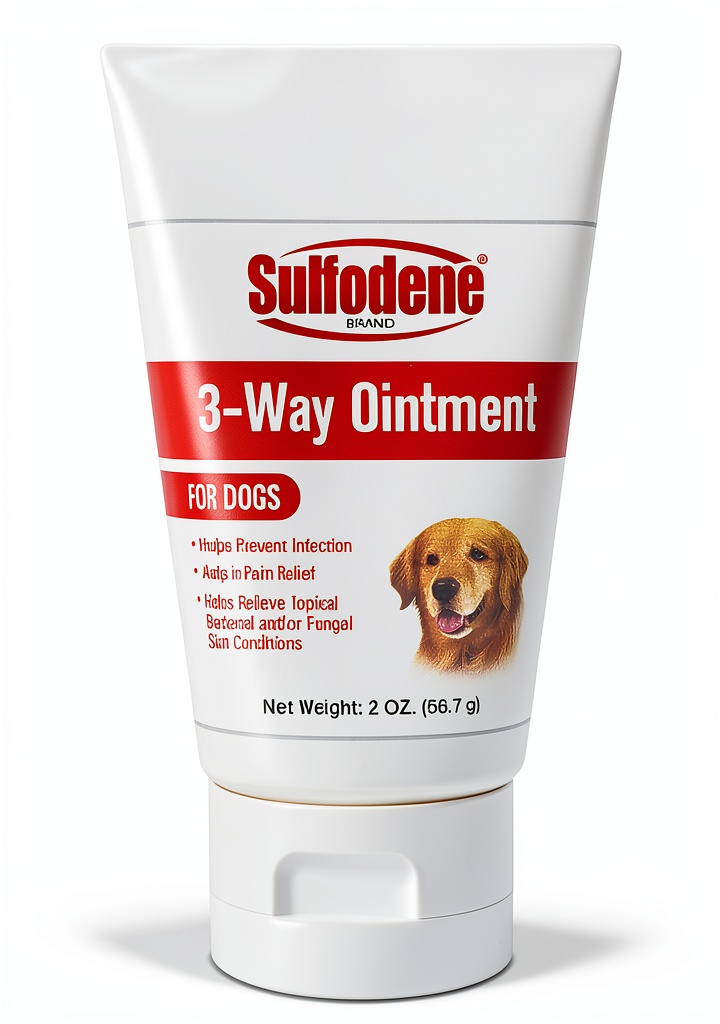 Central Garden Pet Dog Ointment applied to minor cut
