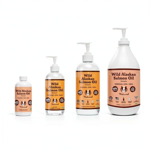 Wild Alaskan Salmon Oil for Dogs Skin Coat Joint Health-4