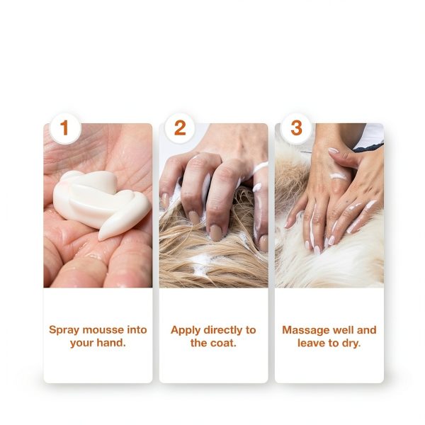 Douxo S3 Dog Skin Care Mousse Ophytrium Soothing-5