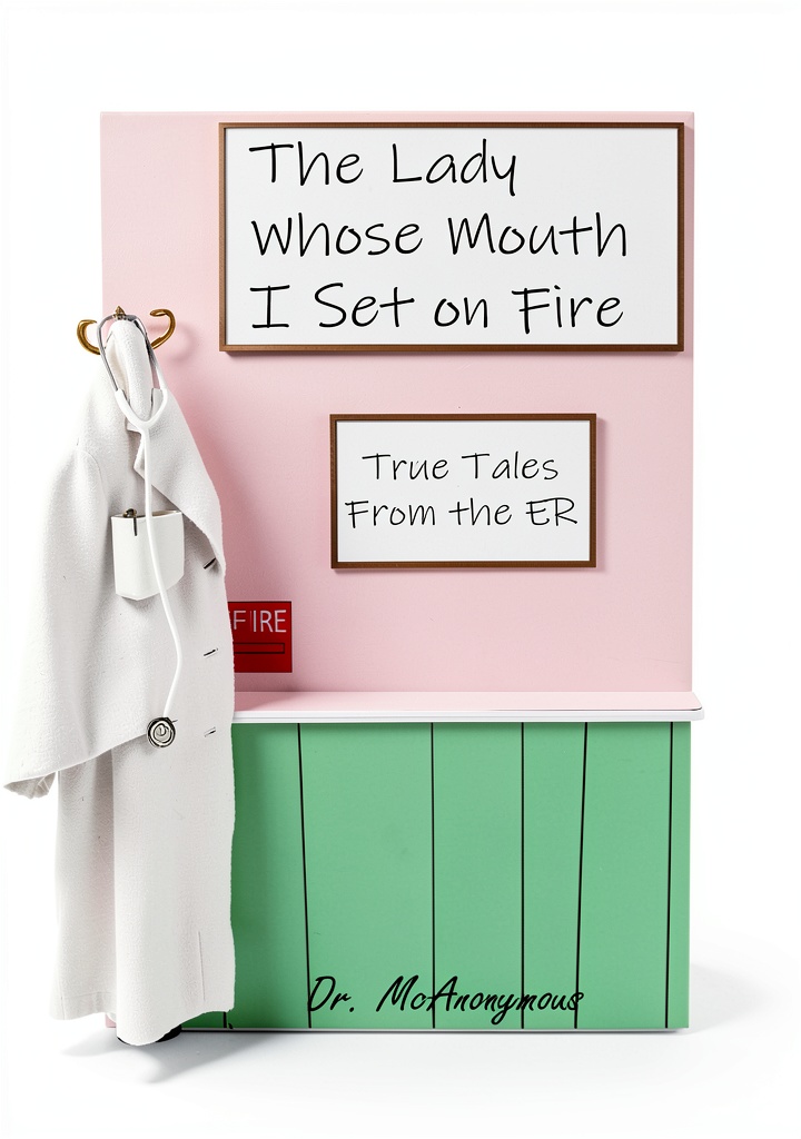 'Kindle book cover showing emergency medicine themes'