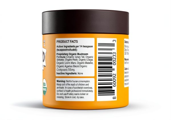 Petsmont Dog Herbal Supplements Immune Support Mushroom-5