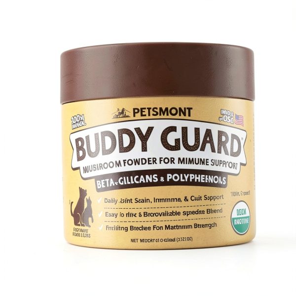 Petsmont Dog Herbal Supplements Immune Support Mushroom-2
