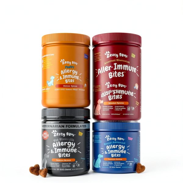 ZENWISE Dog Allergy Relief Chews Immune Support Itch Relief-5