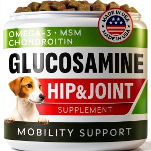 STRELLALAB Dog Joint Supplement Glucosamine Chondroitin-0