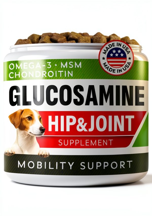 STRELLALAB Dog Joint Supplement Glucosamine Chondroitin-0