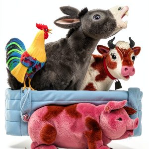 Golden Books Baby Farm Animal Sounds Sturdy Book-0
