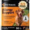 Pet Honesty Dog Allergy Chews Itch Relief Salmon Flavor-0