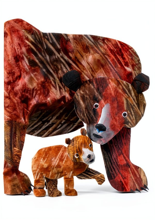 Brown Bear and Friends Childrens Book English Language-0