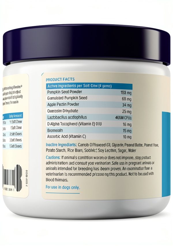 Glandex Anal Gland Chews for Dogs Vetnique Labs Support-2