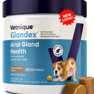 Glandex Anal Gland Chews for Dogs Vetnique Labs Support-0