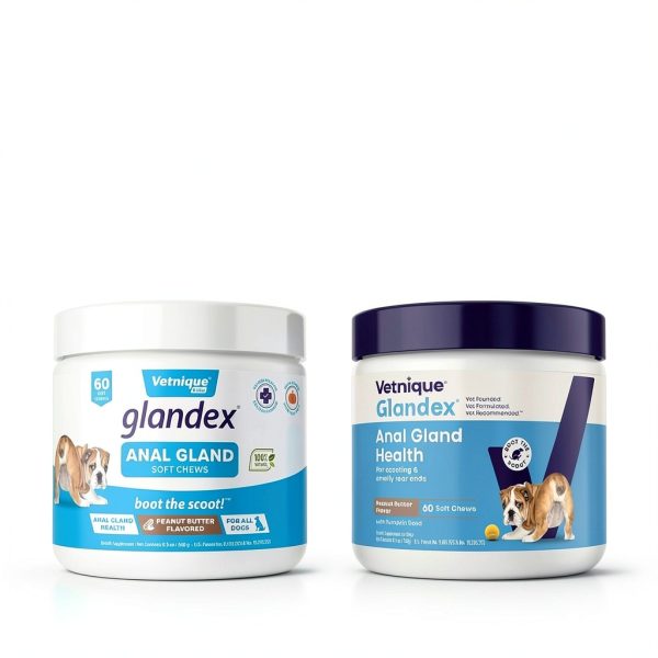 Glandex Anal Gland Chews for Dogs Vetnique Labs Support-1