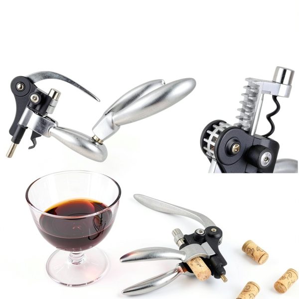 Wine Bottle Opener Timtop 8-Piece Set with Steel Tools in Box-3