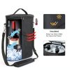 Wine Cooler Bag 2‑Bottle Insulated Tote with Handle – Bruwaa Black-2