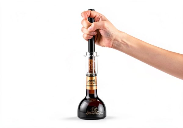 Air Pressure Wine Bottle Opener Mincham 6in1 Foil Cutter & Aerator-1