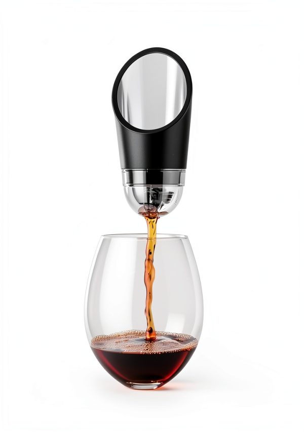 Air Pressure Wine Bottle Opener Mincham 6in1 Foil Cutter & Aerator-3