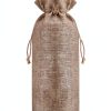 Burlap Wine Bags Homum 12 Piece Set with Gift Tags and Drawstring-2