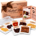 Mulled Wine Kit Cooking Gift Set Mulling Spices for Apple Cider-0