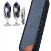 Wine Bag ALLCAMP Insulated Cooler with Glasses Opener Blue 1 Bottle-2
