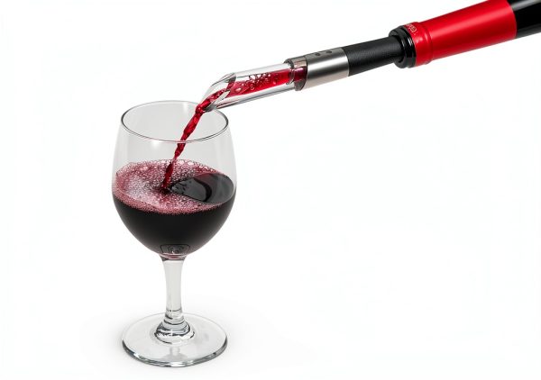 Wine Gift Set Ivation Opener Aerator Vacuum Preserver Matt Black-5